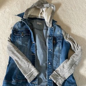 Hooded Jean Jacket
